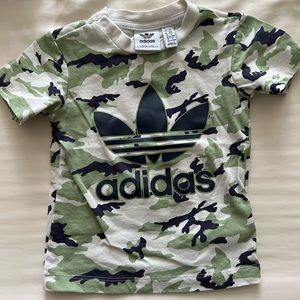 Adidas camo tshirt